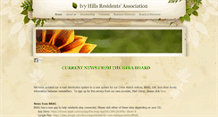 Desktop Screenshot of ivyhills.org